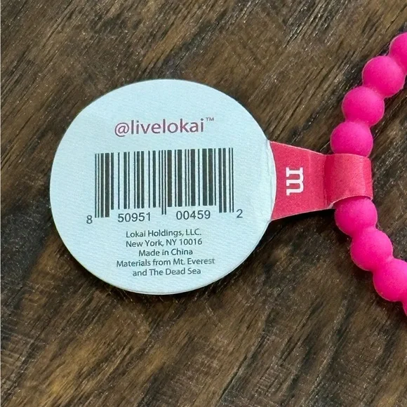 Lokai Pink Bracelet Size M - Picture 4 of 4